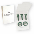 Custom Printed Matchbook Packet with 3 Tees and 2 Markers